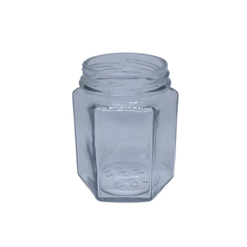 Stiklainis šešiakampis 196ml be dangtelio