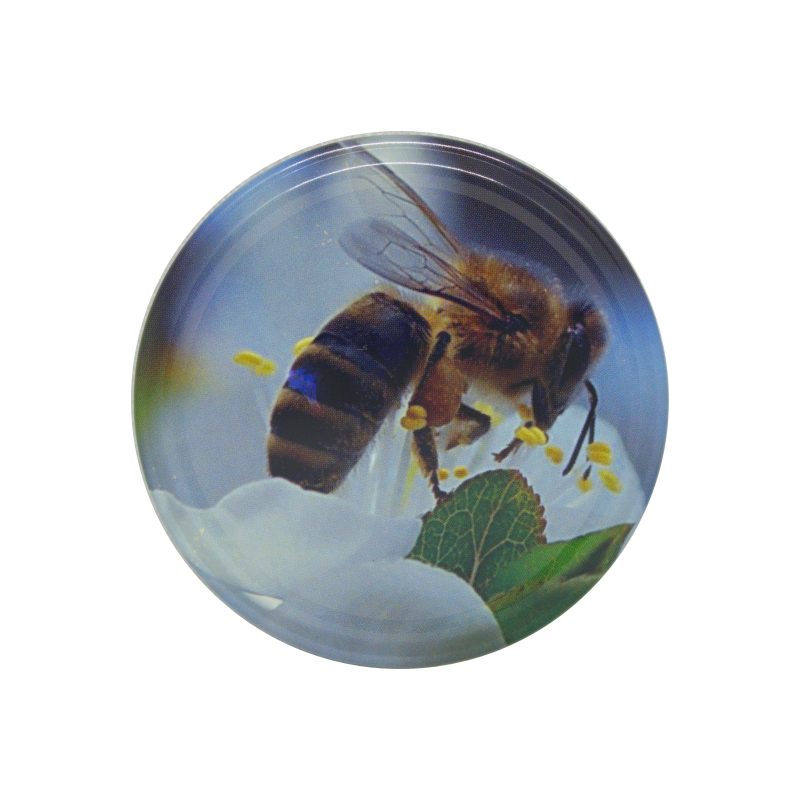 Metaliniai dangteliai „Bitė”