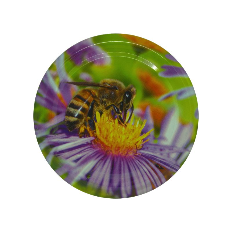 Metaliniai dangteliai „Ant alyvinio žiedo II” (10vnt)