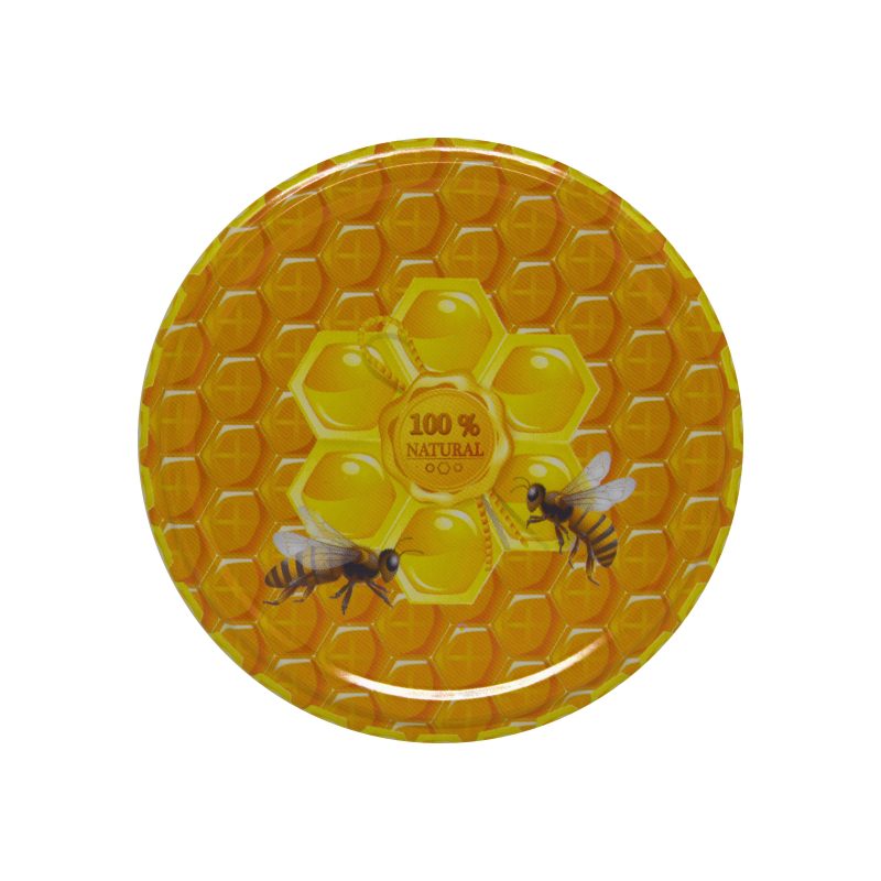 Metaliniai dangteliai „Natural 100%”