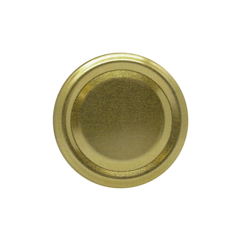 Metaliniai dangteliai „Auksiniai” (10vnt)