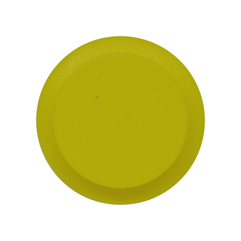 Plastikinė kepurėlė stiklainiui geltona (10vnt)