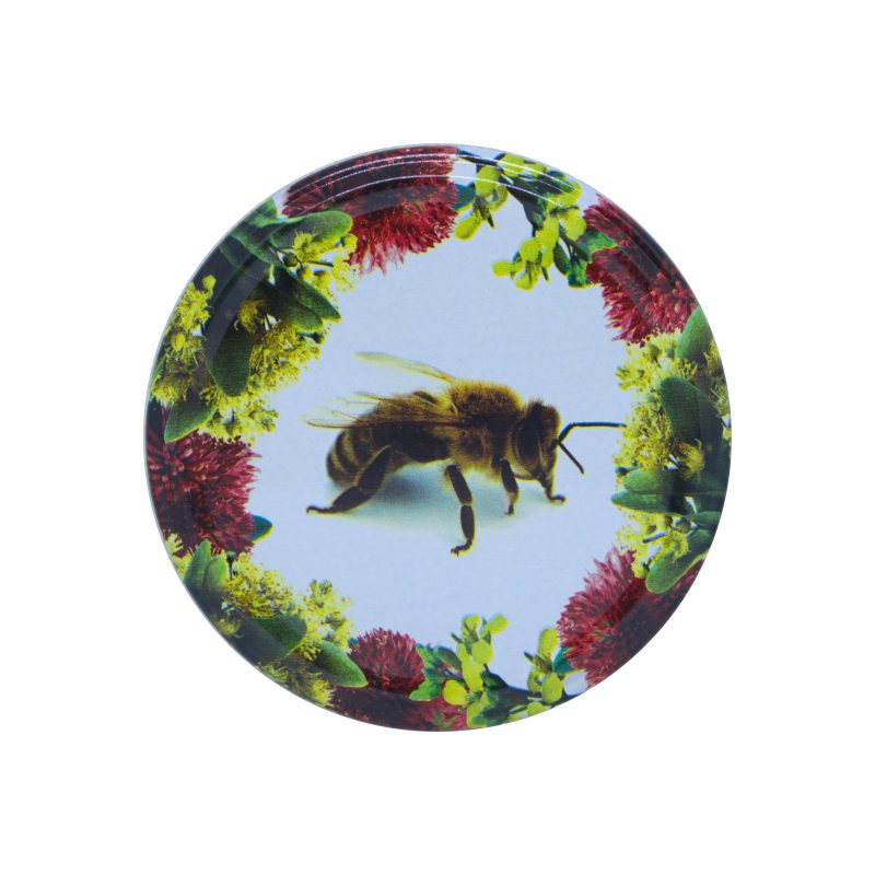 Metaliniai dangteliai „Raudoni dobilai”