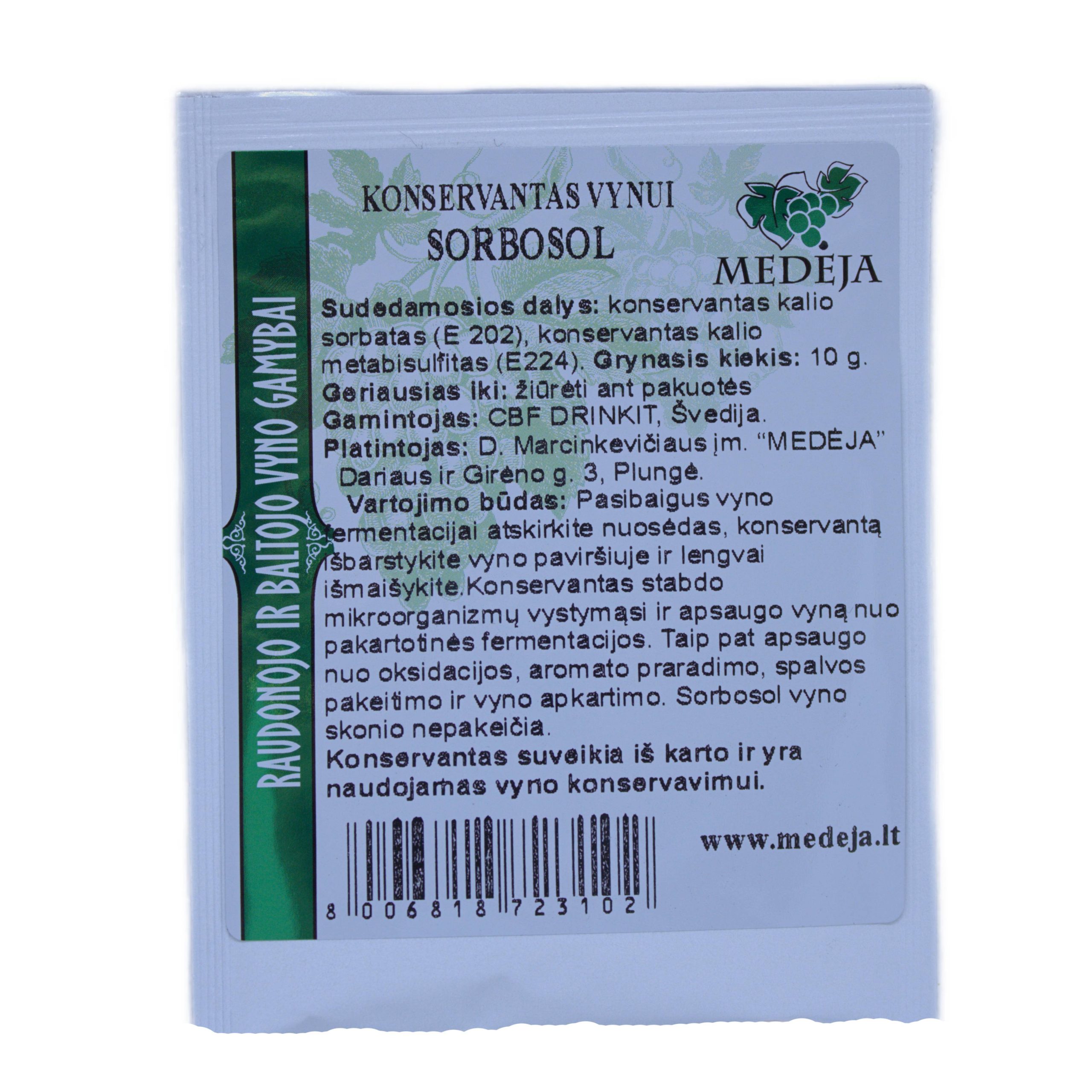 Konservantas SORBOSOL