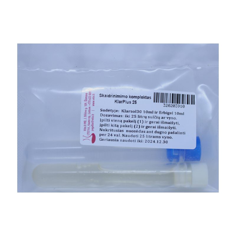 Skaidrinimimo komplektas KlarPlus 25