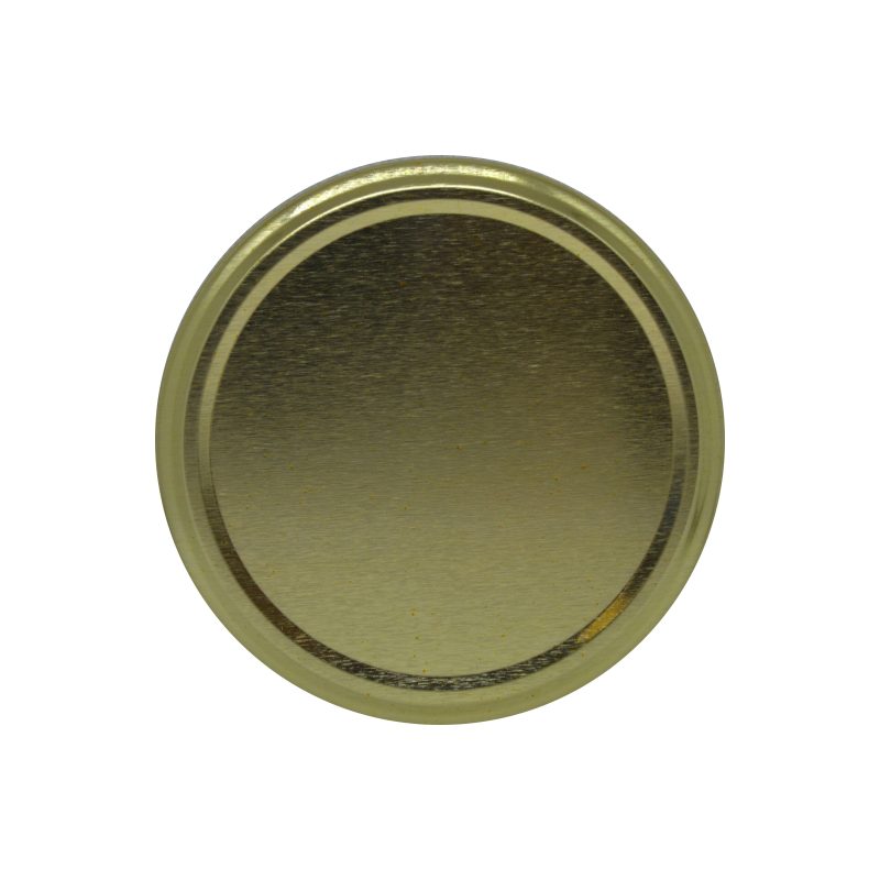 Metaliniai dangteliai „Auksiniai” (10vnt)