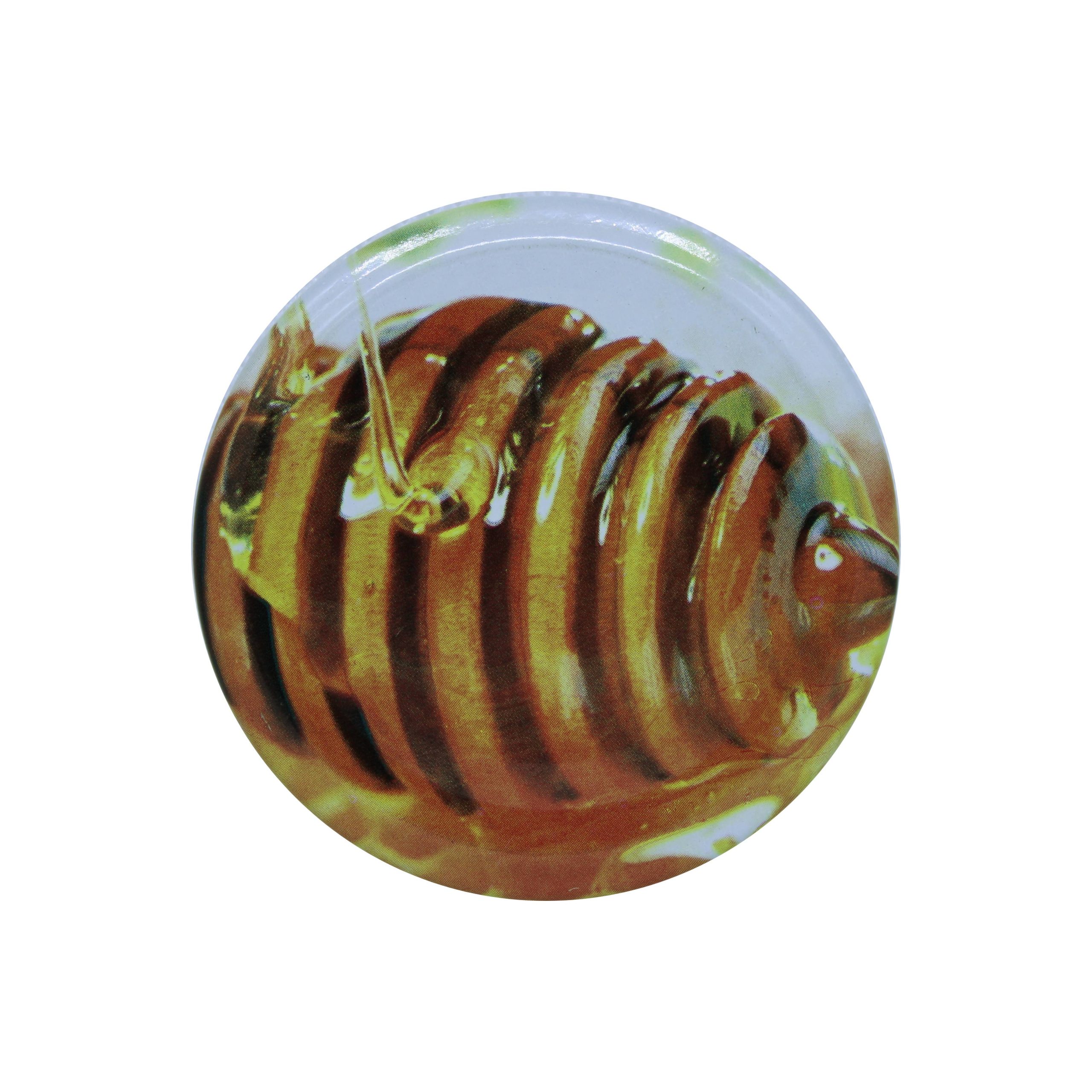 Metaliniai dangteliai "Medutis" (10vnt)