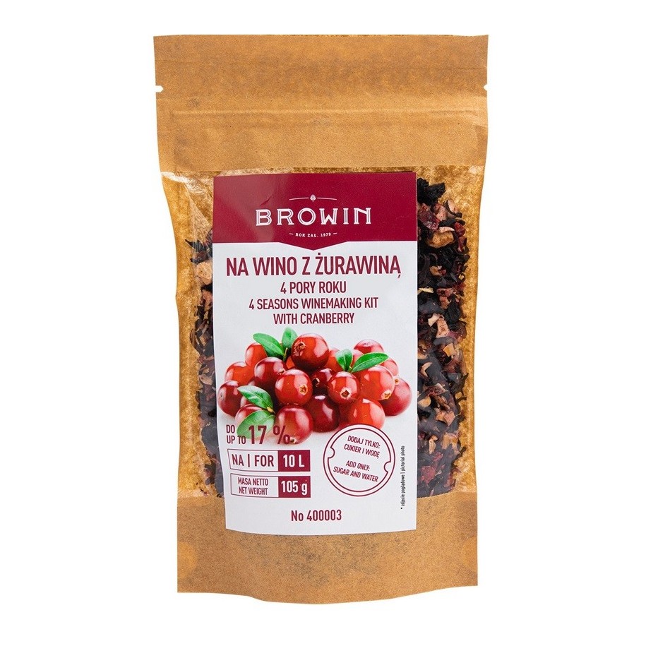 Džiovintų vaisių rinkinys SPANGUOLIŲ vyno gamybai