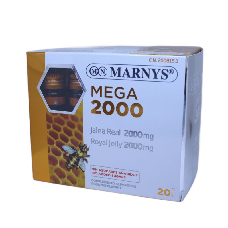 Maisto papildas „Bičių pienelis Mega 2000“