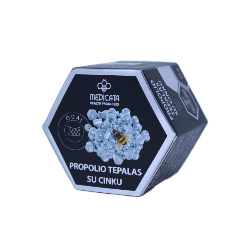 Propolio tepalas su cinku 20g