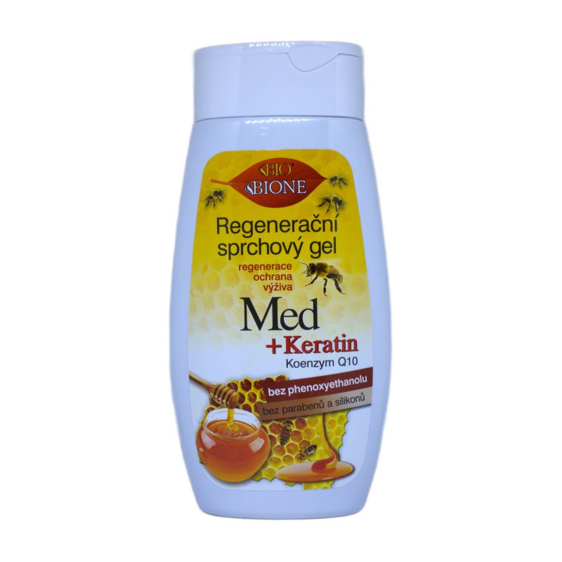 Regeneruojanti dušo želė su medumi +Q10 260ml 29.7997