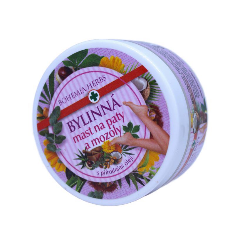 Žolelių tepalas kulnams 100 ml su aliejais ir glicerinu 25.2329