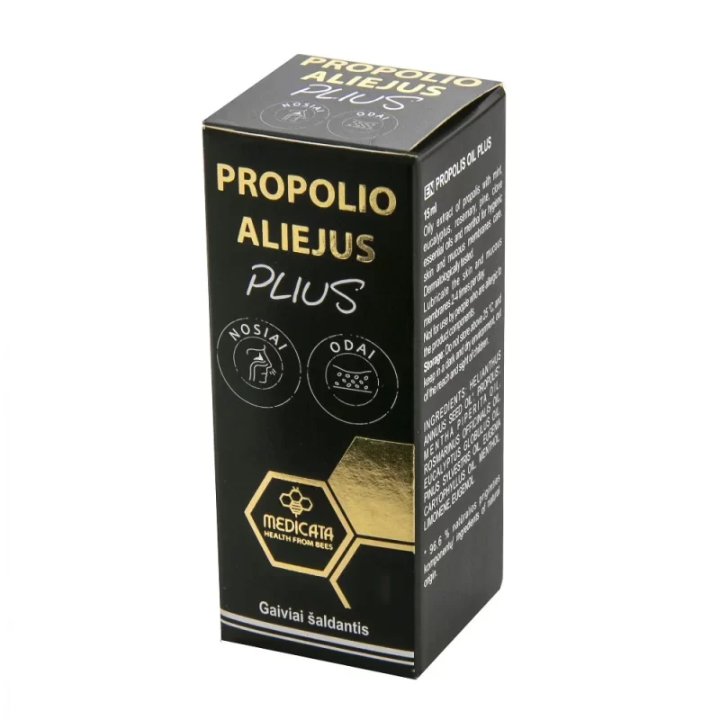 Propolio aliejus plius
