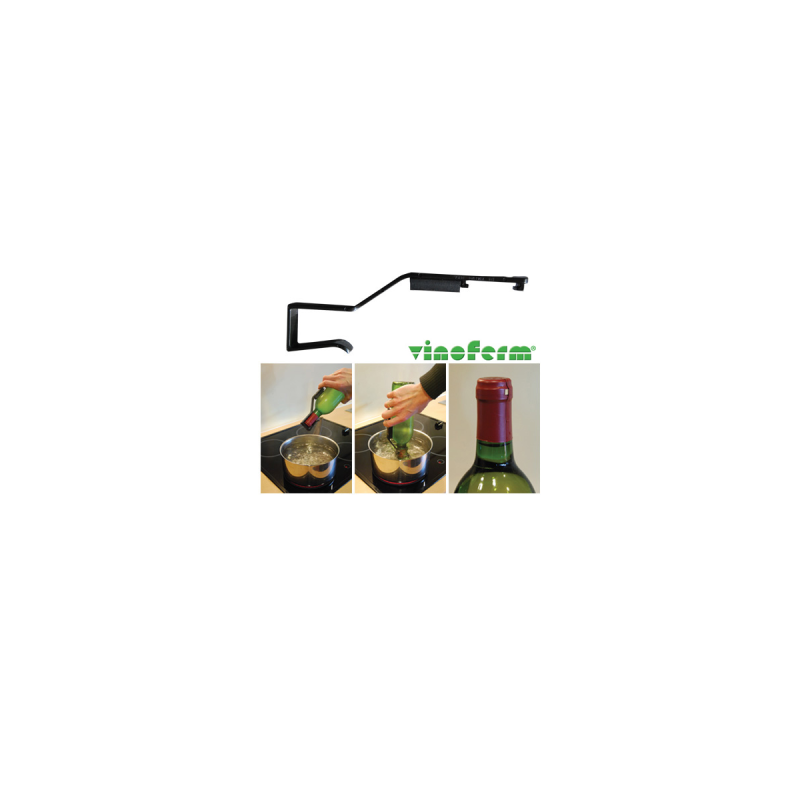 Laikiklis termo kapsulių užlydymui karštame vandenyje