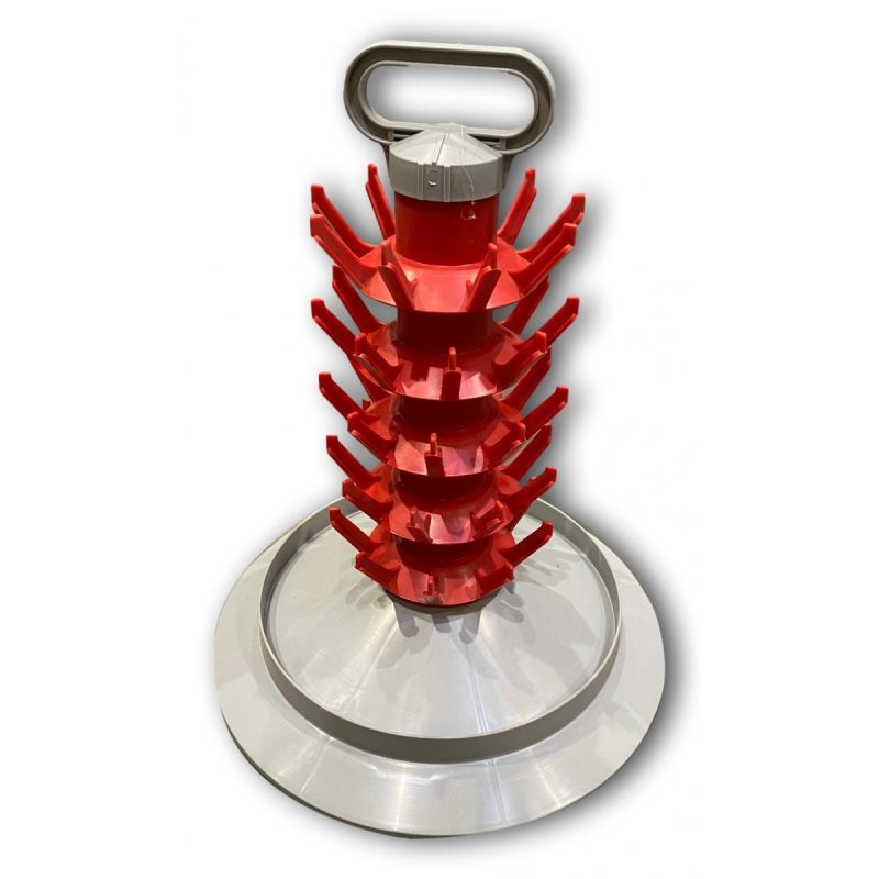 Platikinė butelių džiovykla 45 buteliams