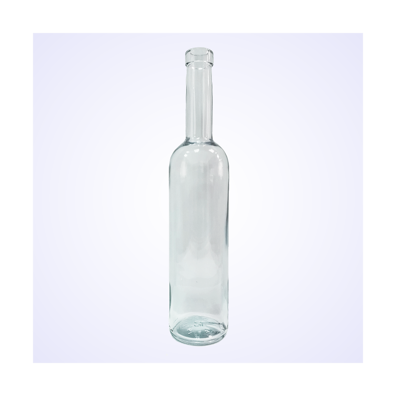 Stiklinis butelis vynui „Klasika” 0.75L skaidrus