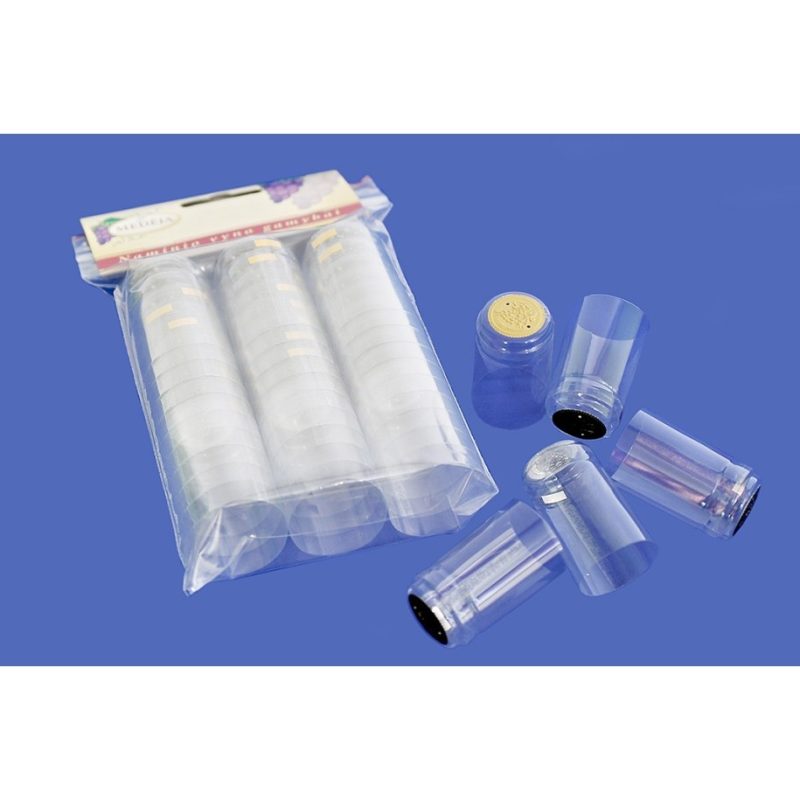 Termokapsulės skaidrios 20vnt