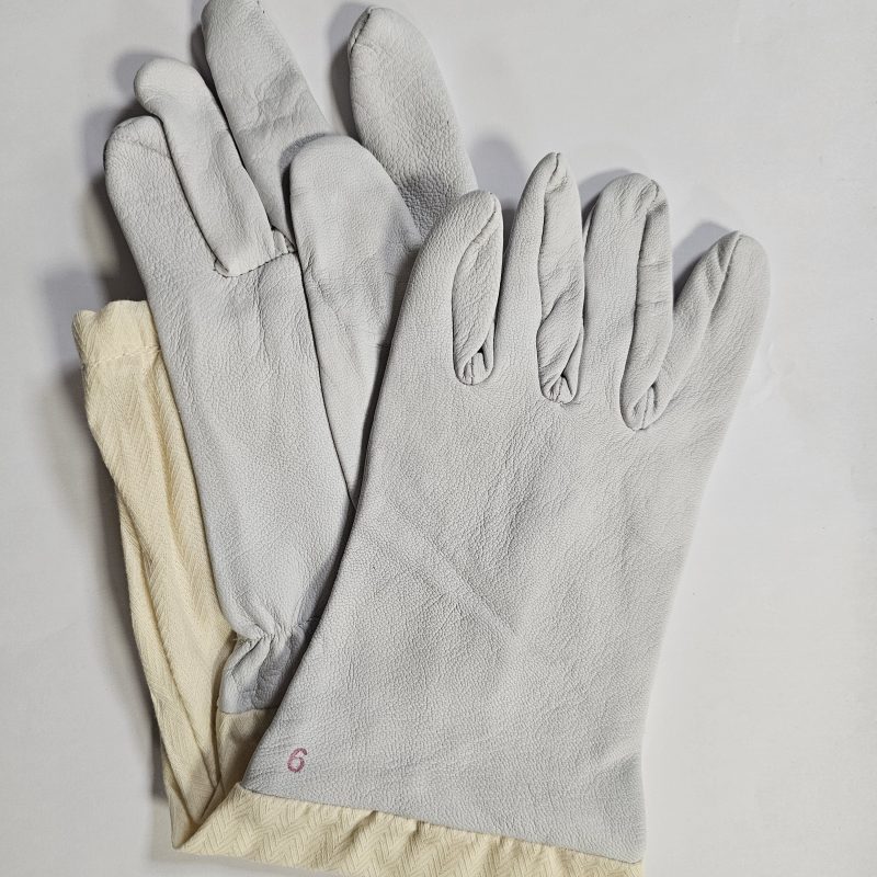 Bitininko pirštinės natūralios odos