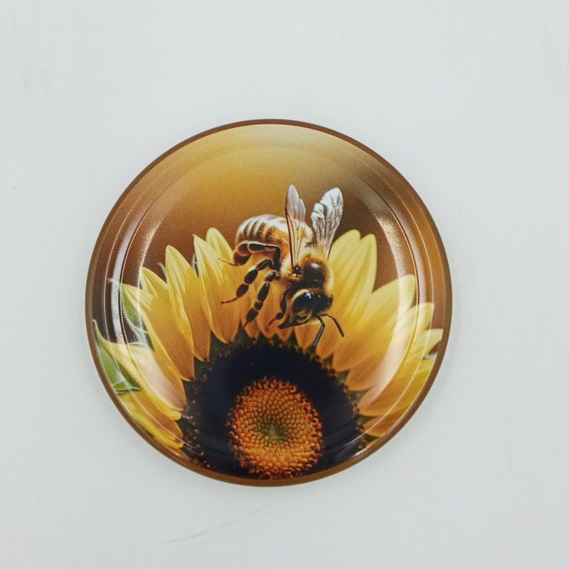 Metalinis dangtelis „Saulėgrąža” 82mm