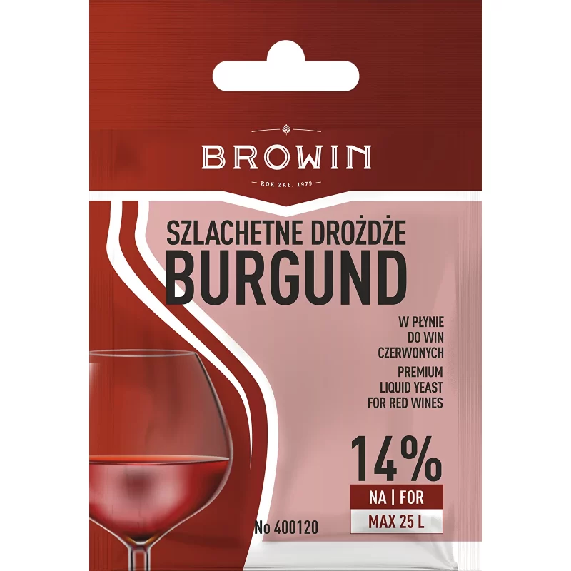 Skystos mielės raudonam vynui BURGUND 20ml