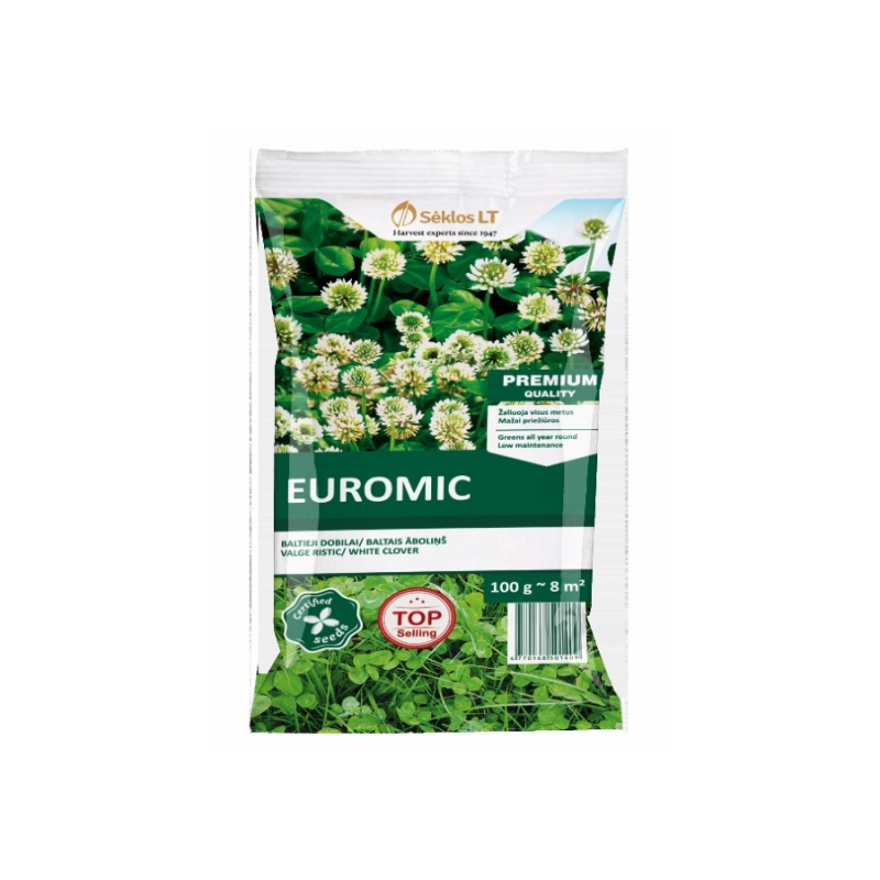 Dobilai baltieji EUROMIC 0.1kg