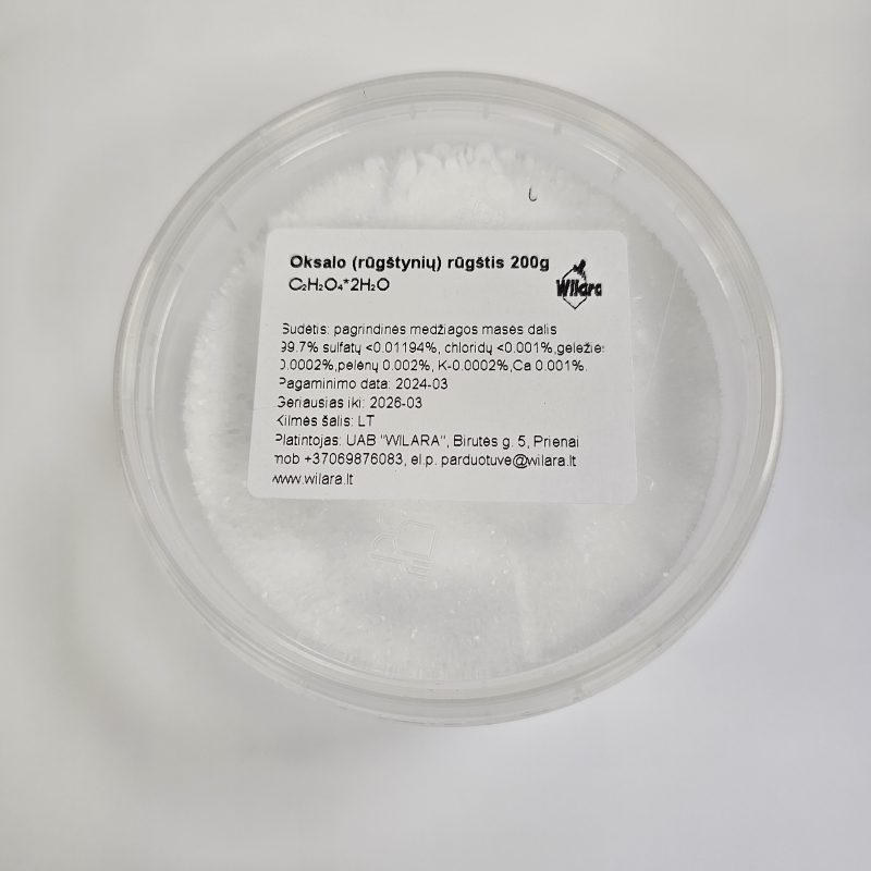 Oksalo rūgštis (200 g)