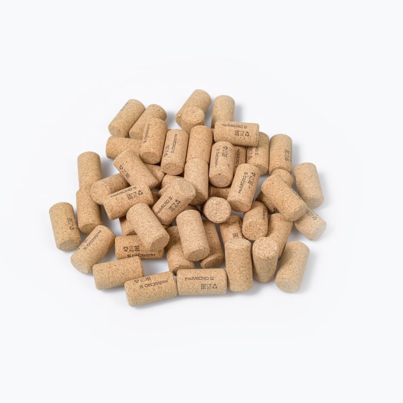 Mikrogranulių kamščiai MICRO 5 44x23mm (30vnt)