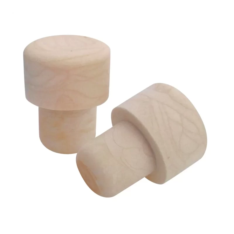 Sintetinis kamštis su aukšta sintetine viršūne 20vnt