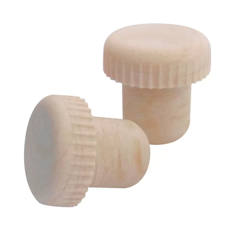 Sintetinis kamštis su sintetine rantuota viršūne 20vnt