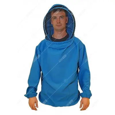 Striukė bitininkui medvilninė su skafandru ant lankų