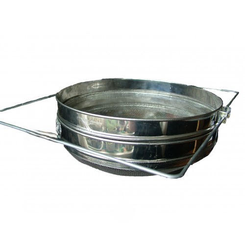 Dvigubas sietas 300mm nerūdijančio plieno