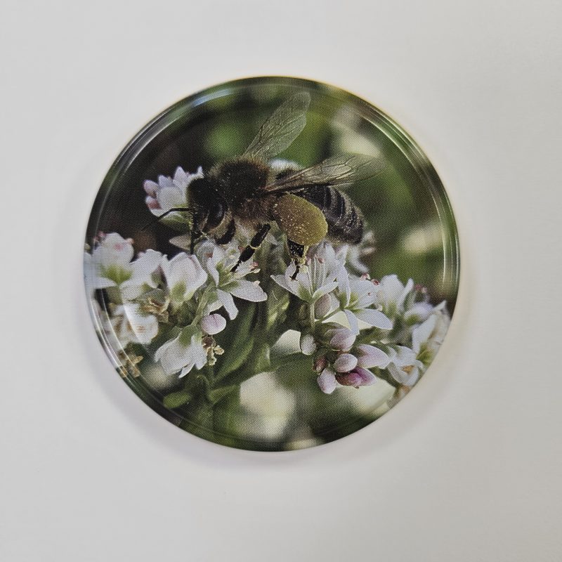 Metaliniai dangteliai „Grikių medus” 82mm