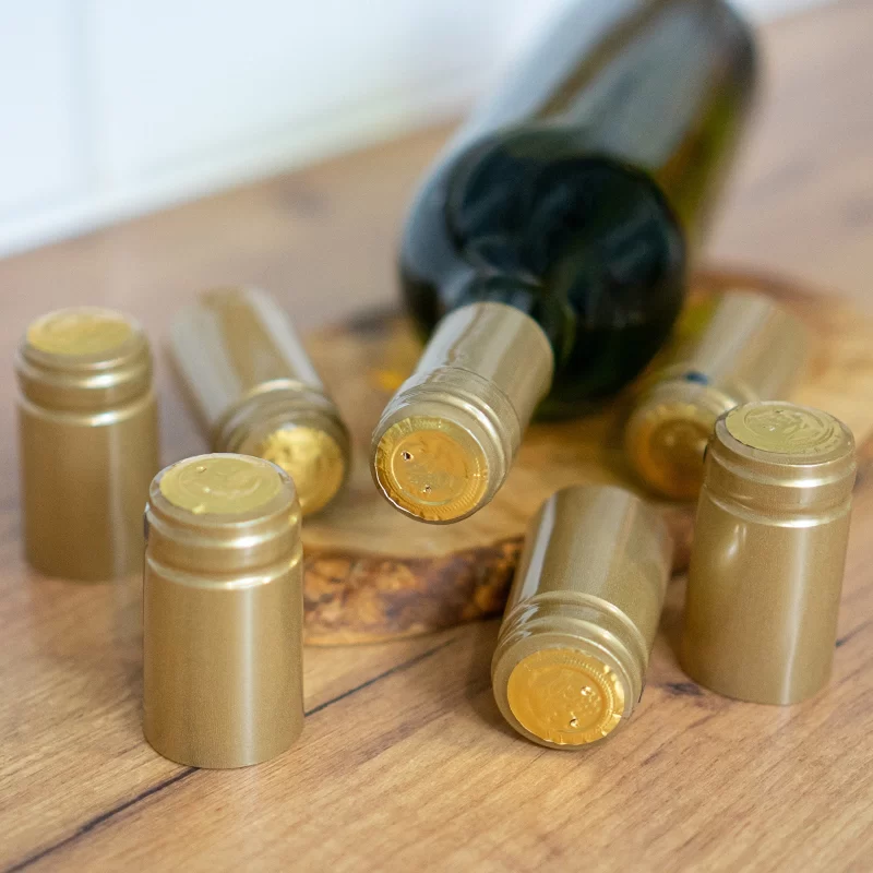 Termokapsulė aukso spalvos 100vnt