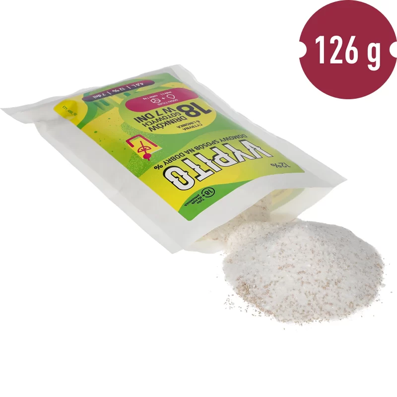 VYPITO 12%, paketėlis 18 gėrimų – Lemon & Lime, 126 g