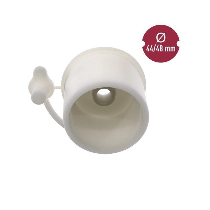 Guminis kamštis fermentacijai 48/44mm su kamšteliu