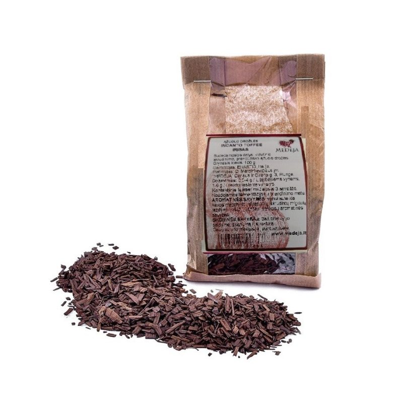 Ąžuolo drožlės INCANTO TOFFEE – IRISO 100g