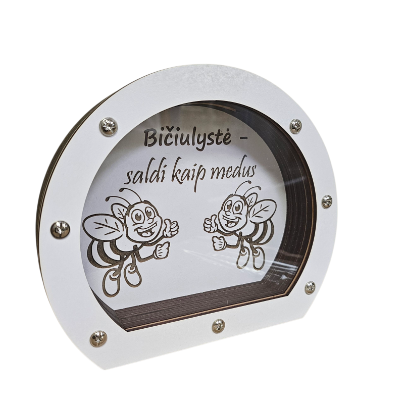 Taupyklė "Bičiulystė saldi kaip medus"