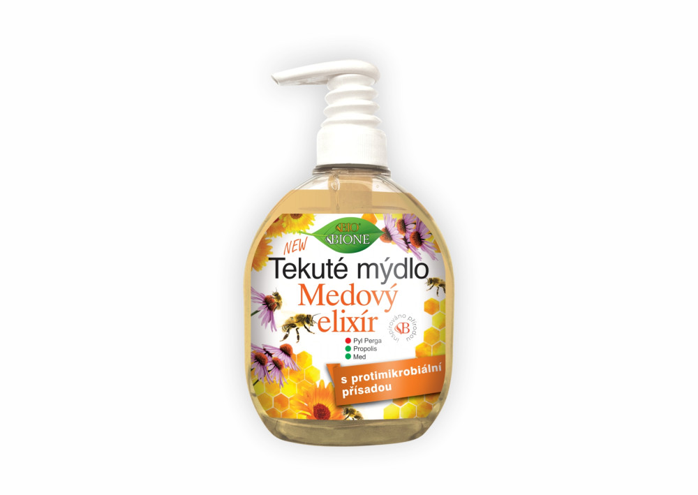 Skystas muilas Medovy elixir su bičių produktais 300ml 29.80968