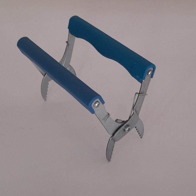 Replės koriams su plastikine rankena